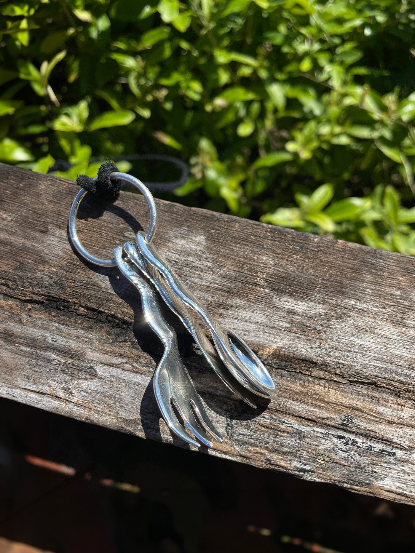 Chic Mini Tableware Silver Necklace