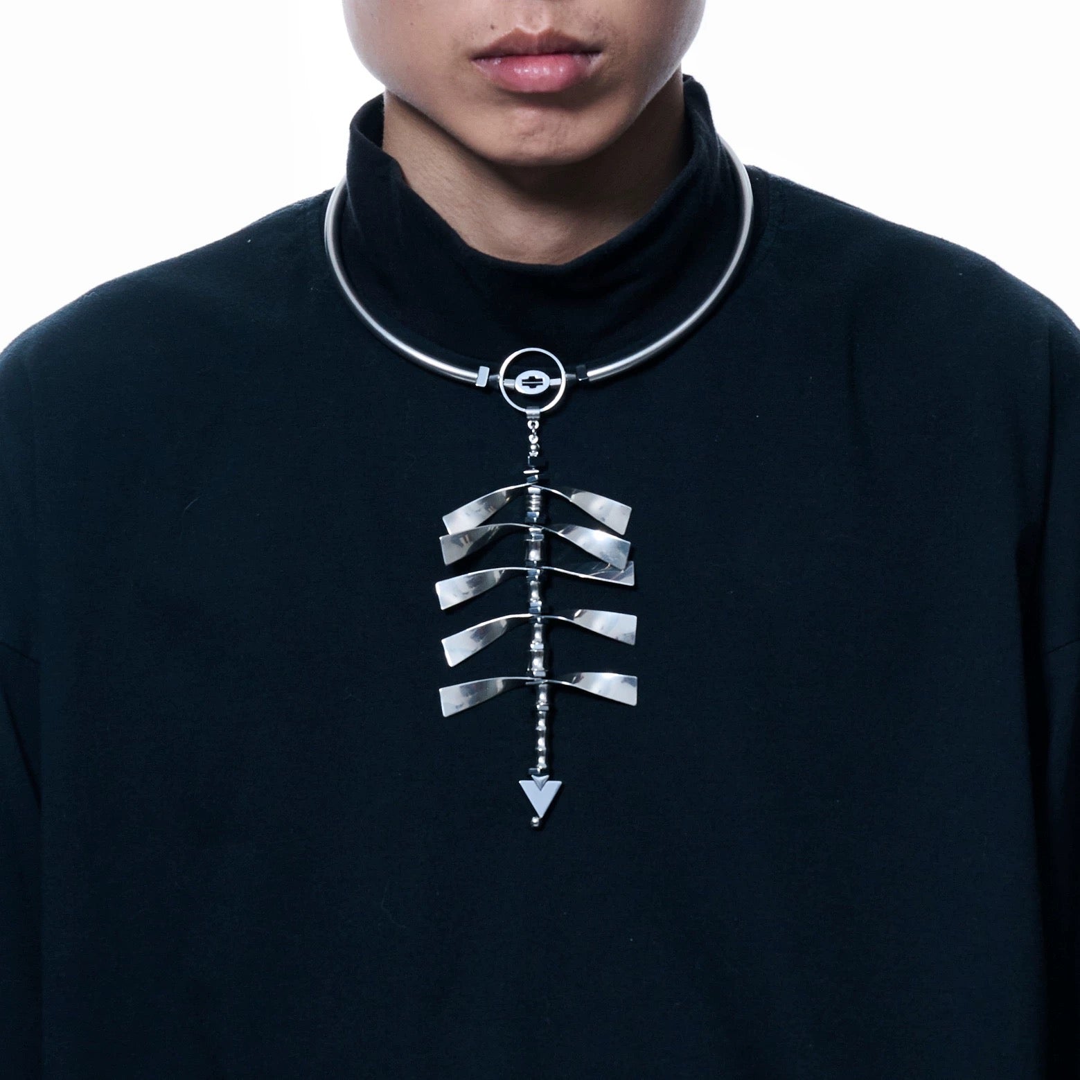 Neon Kinetic Handmade Necklace