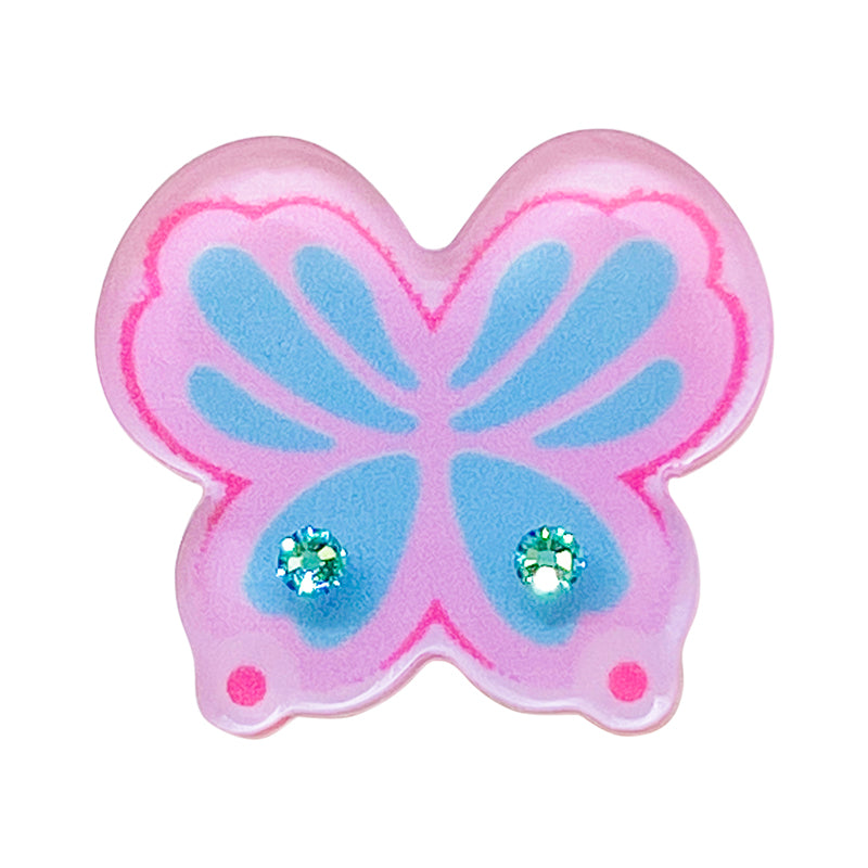 Colorful Butterfly Mini Earrings/Clip