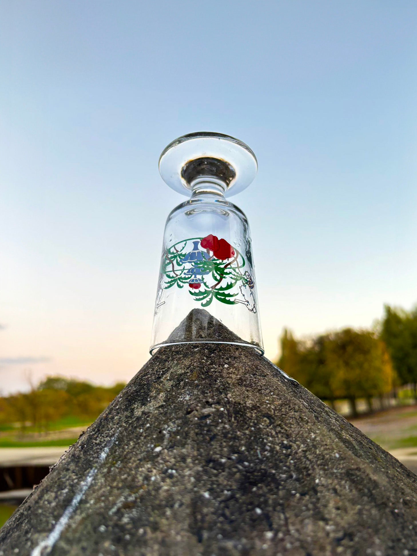 Tropical Sea Wave Glass Tumbler