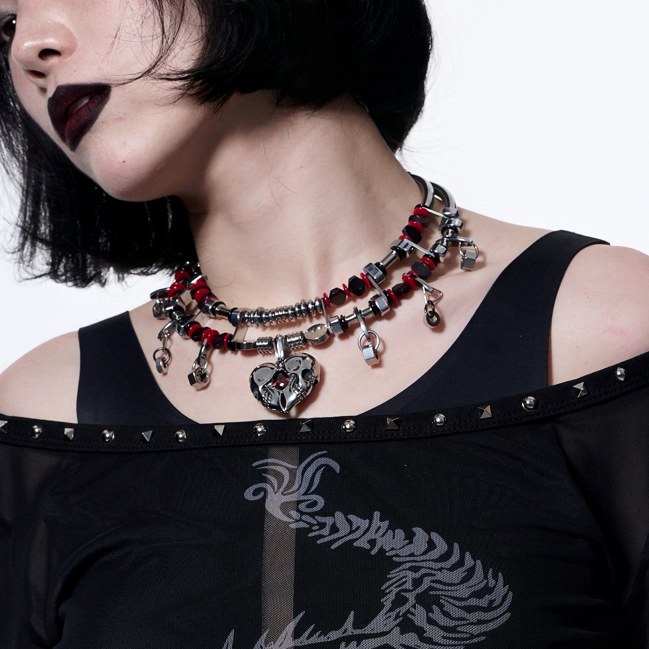Twin Glint Necklace