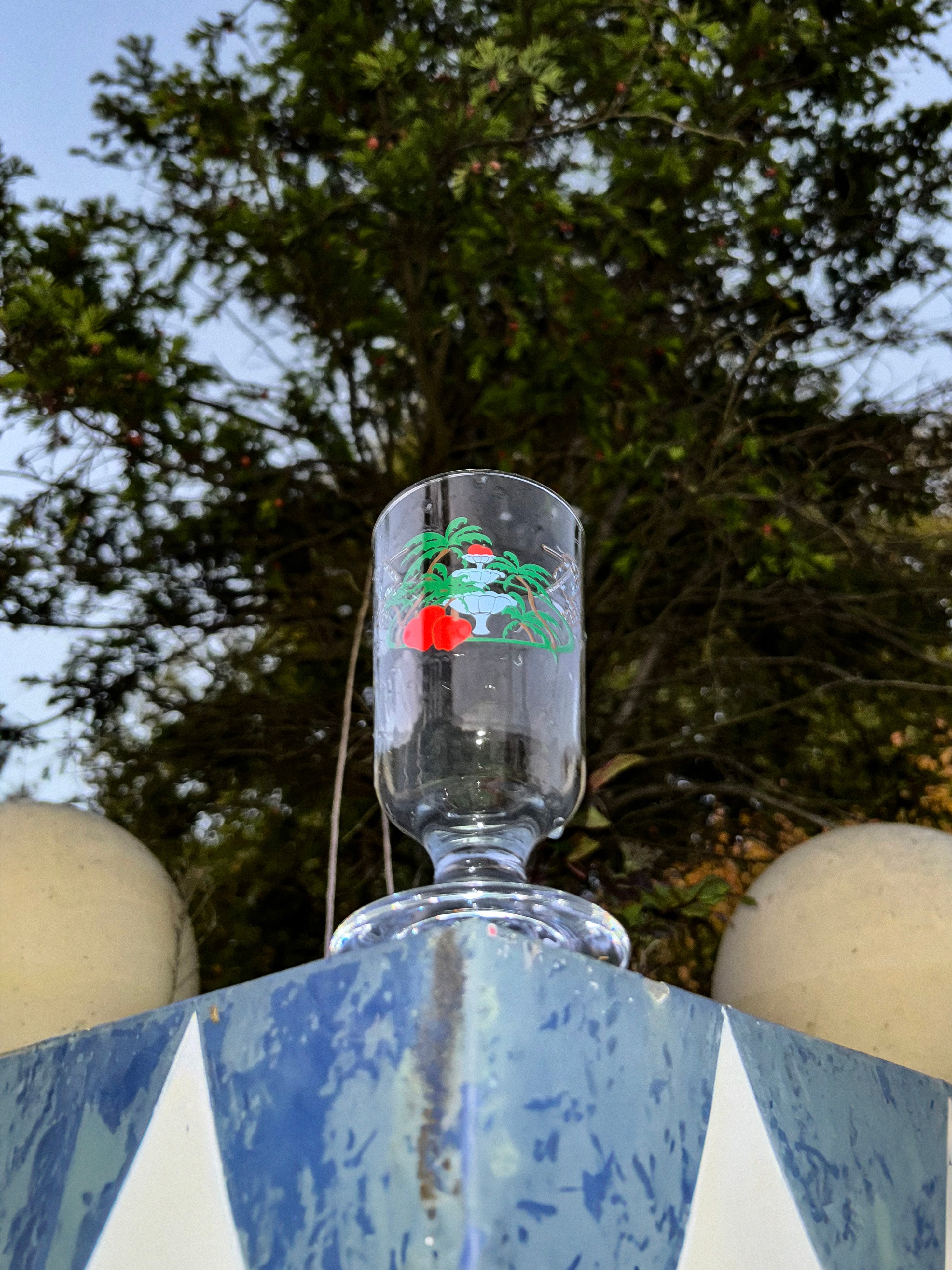 Tropical Sea Wave Glass Tumbler