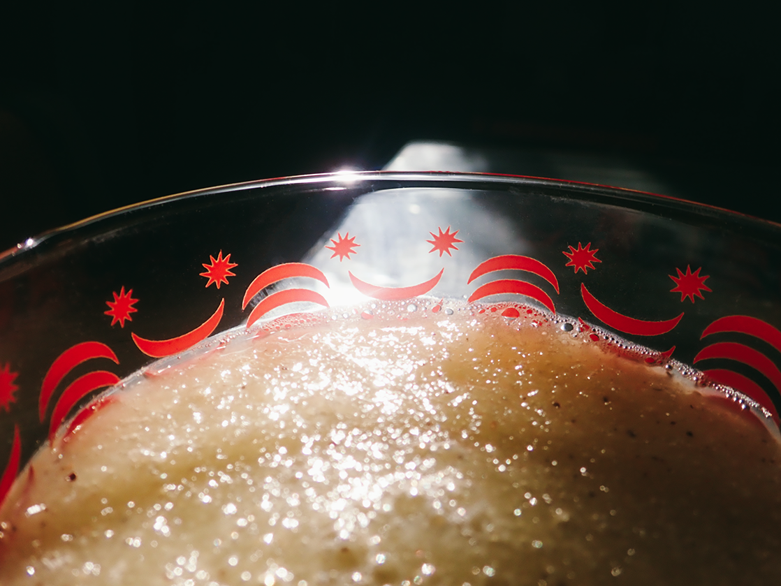 Tropical Ripple Mini Dessert Glass