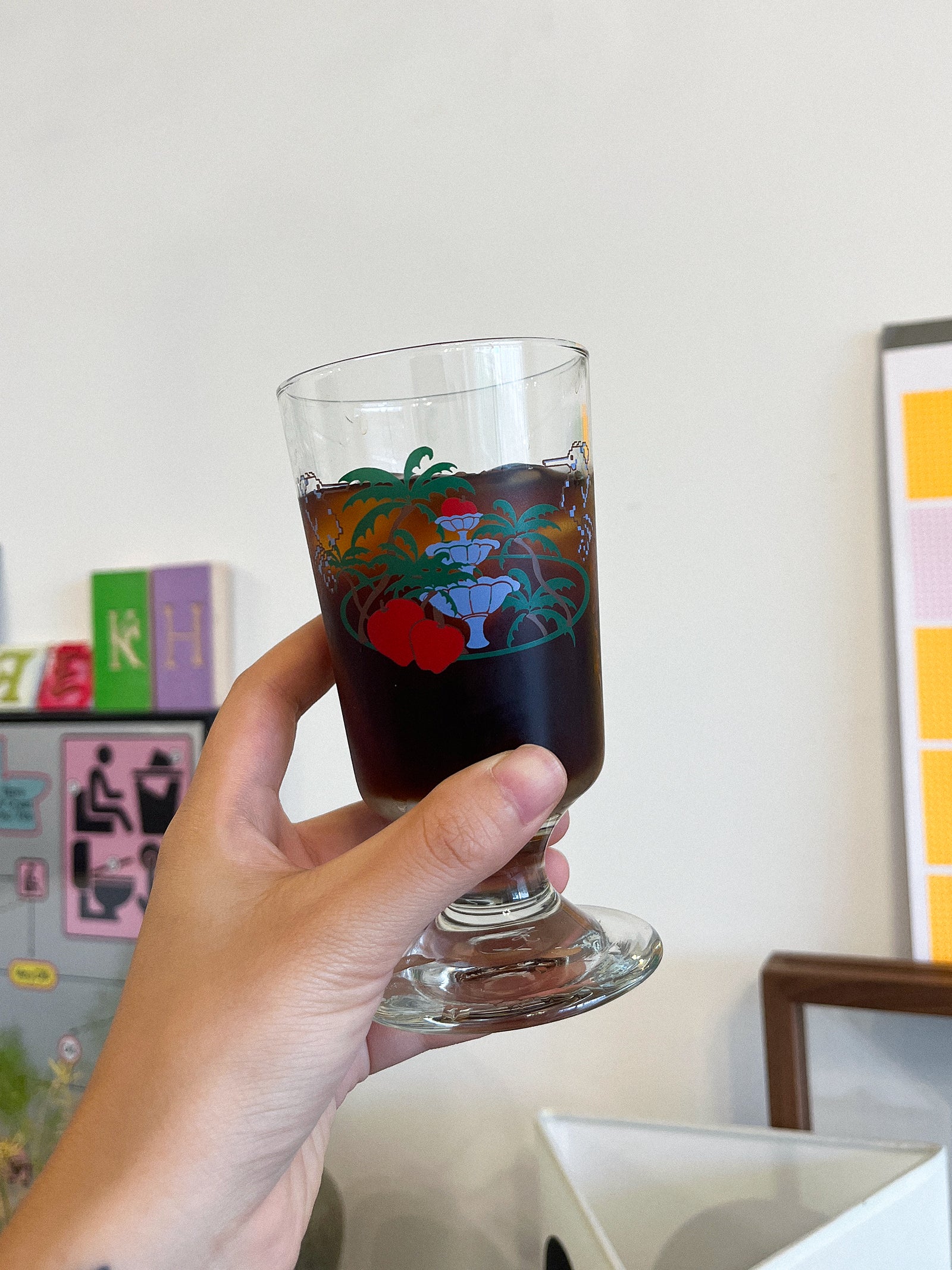 Tropical Sea Wave Glass Tumbler