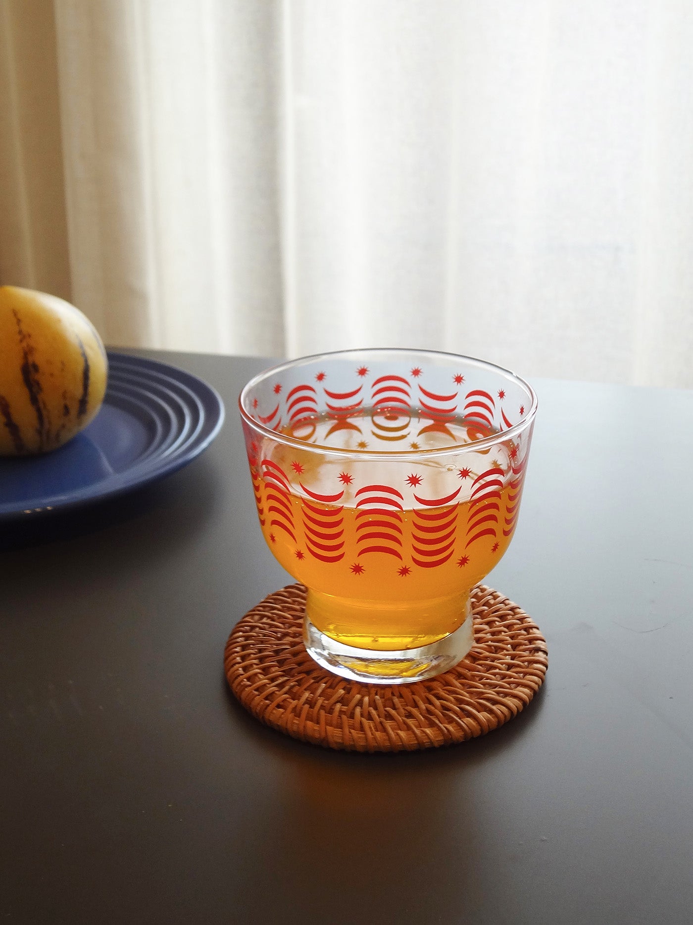 Tropical Ripple Mini Dessert Glass