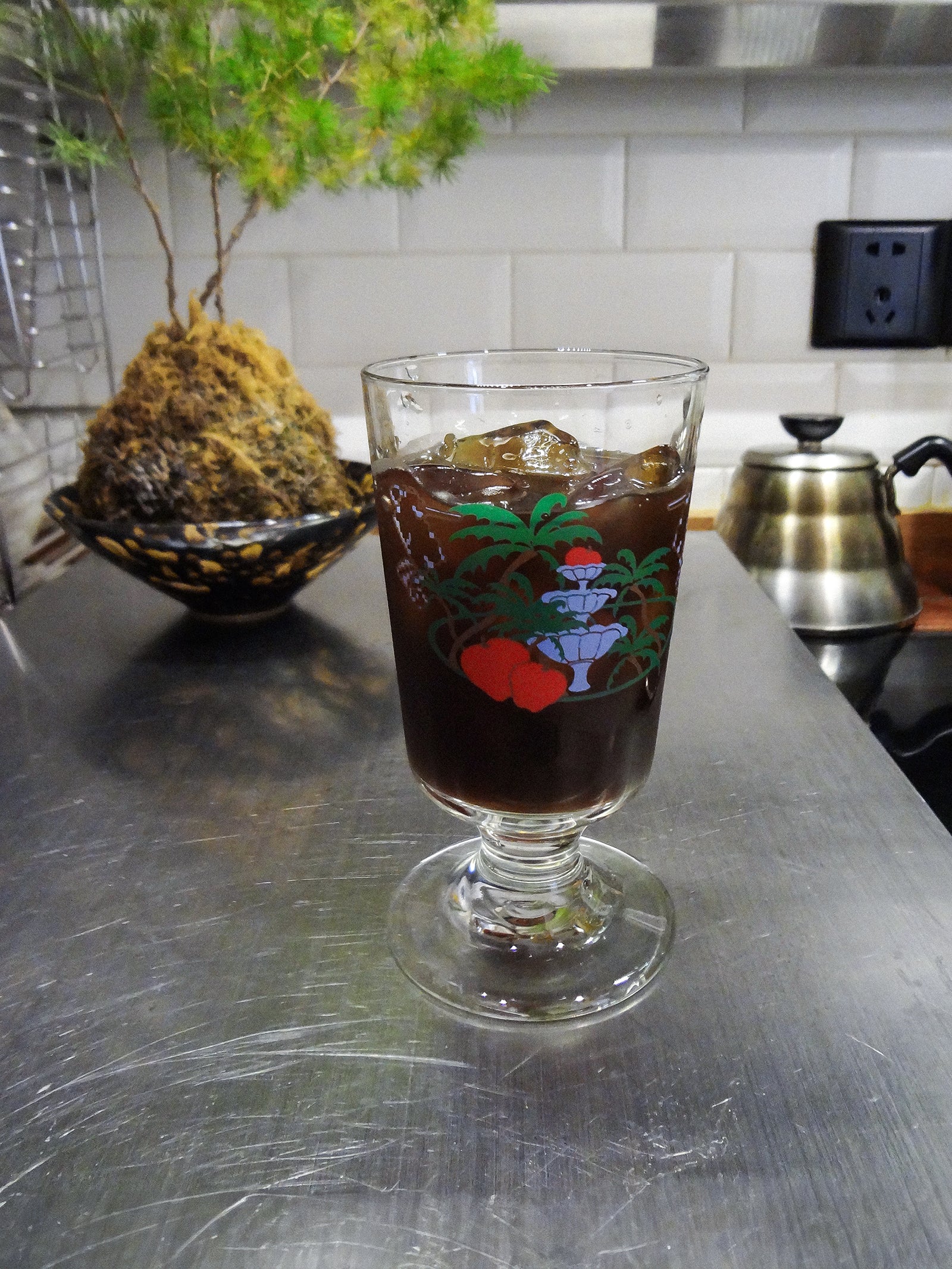 Tropical Sea Wave Glass Tumbler