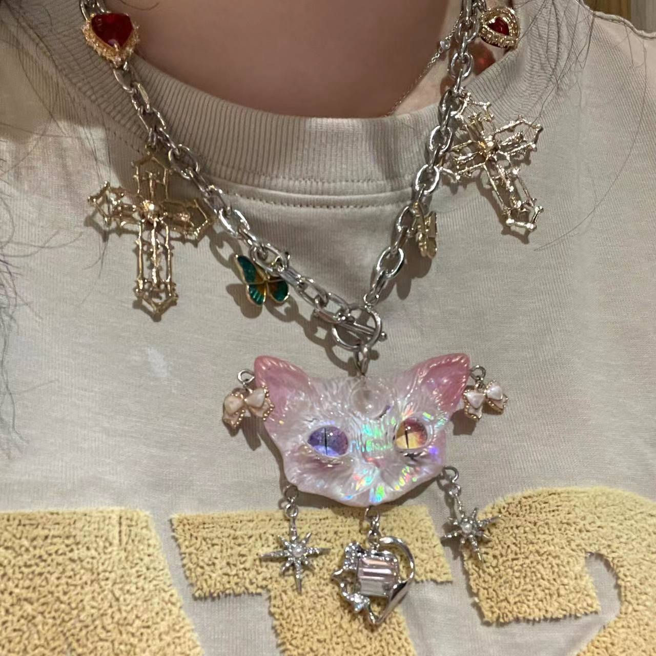 Glimmermeow Necklace