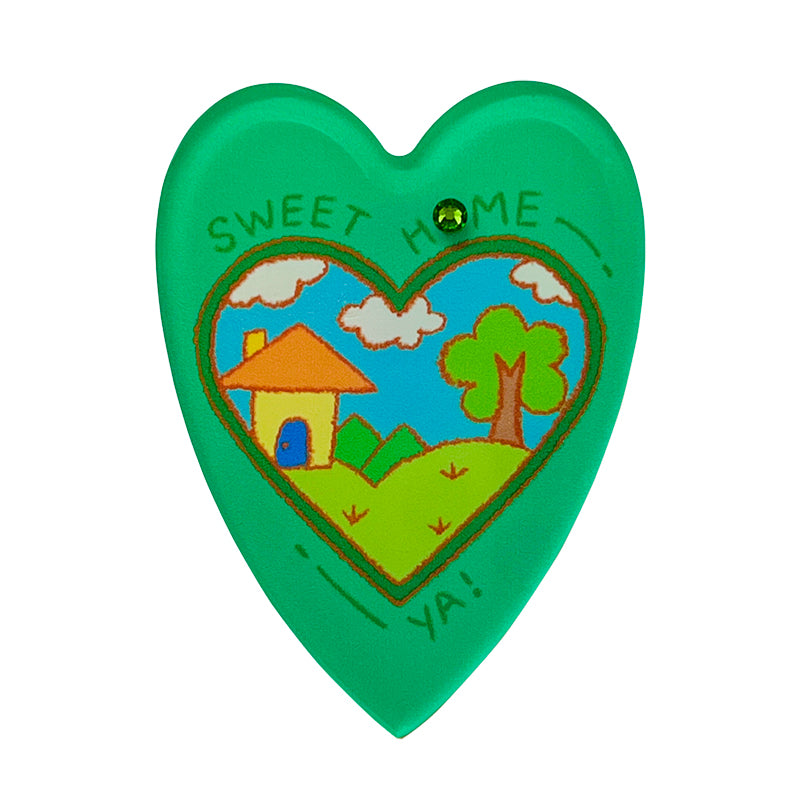 Heart Graffiti Hair Clip
