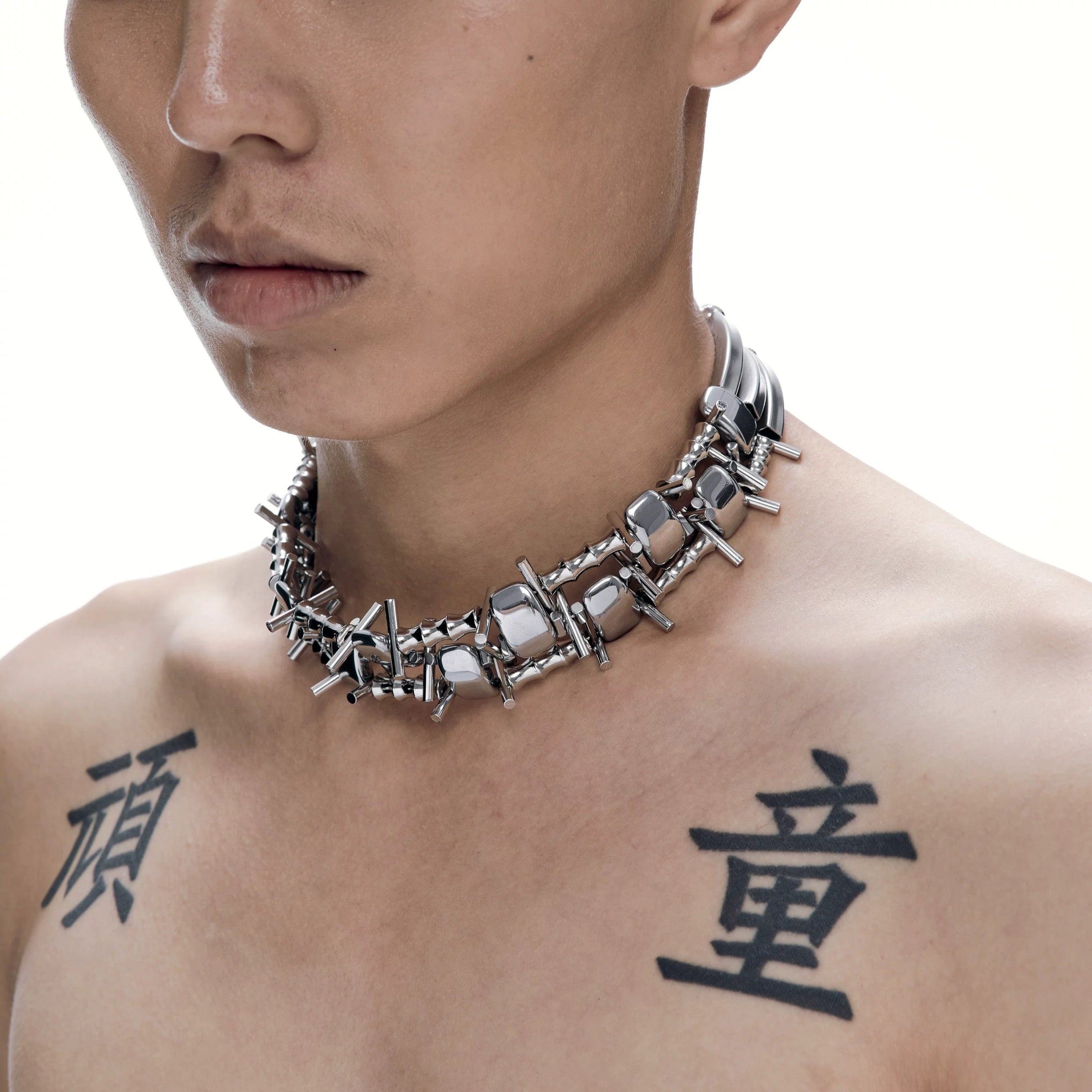 Glitch Blade Handmade Necklace
