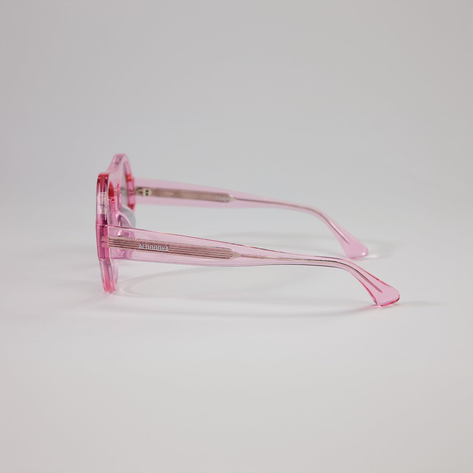 Dolphin Sunglasses - Translucent Pink