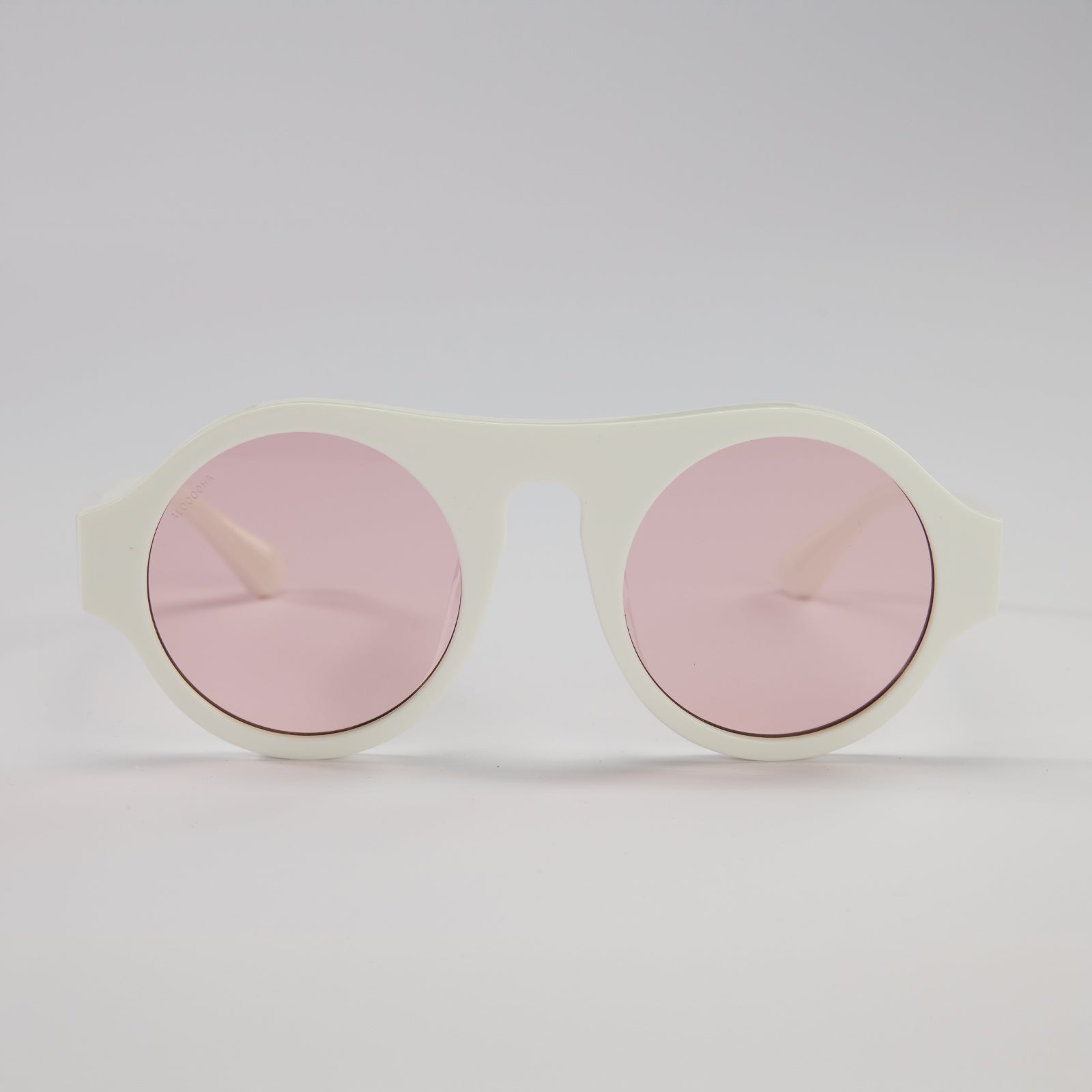 Dolphin Sunglasses - Solid White