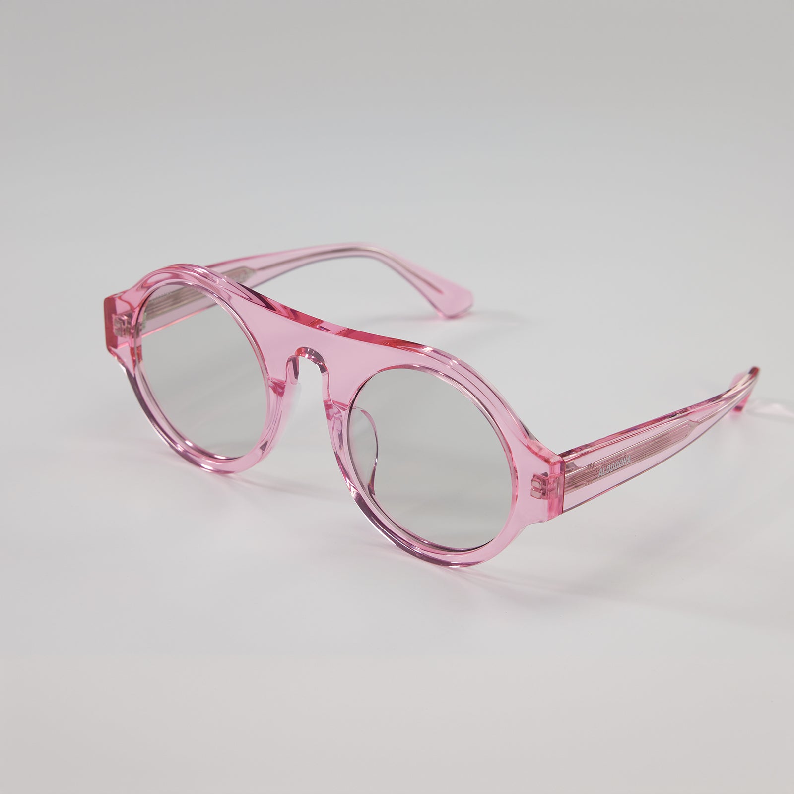 Dolphin Sunglasses - Translucent Pink
