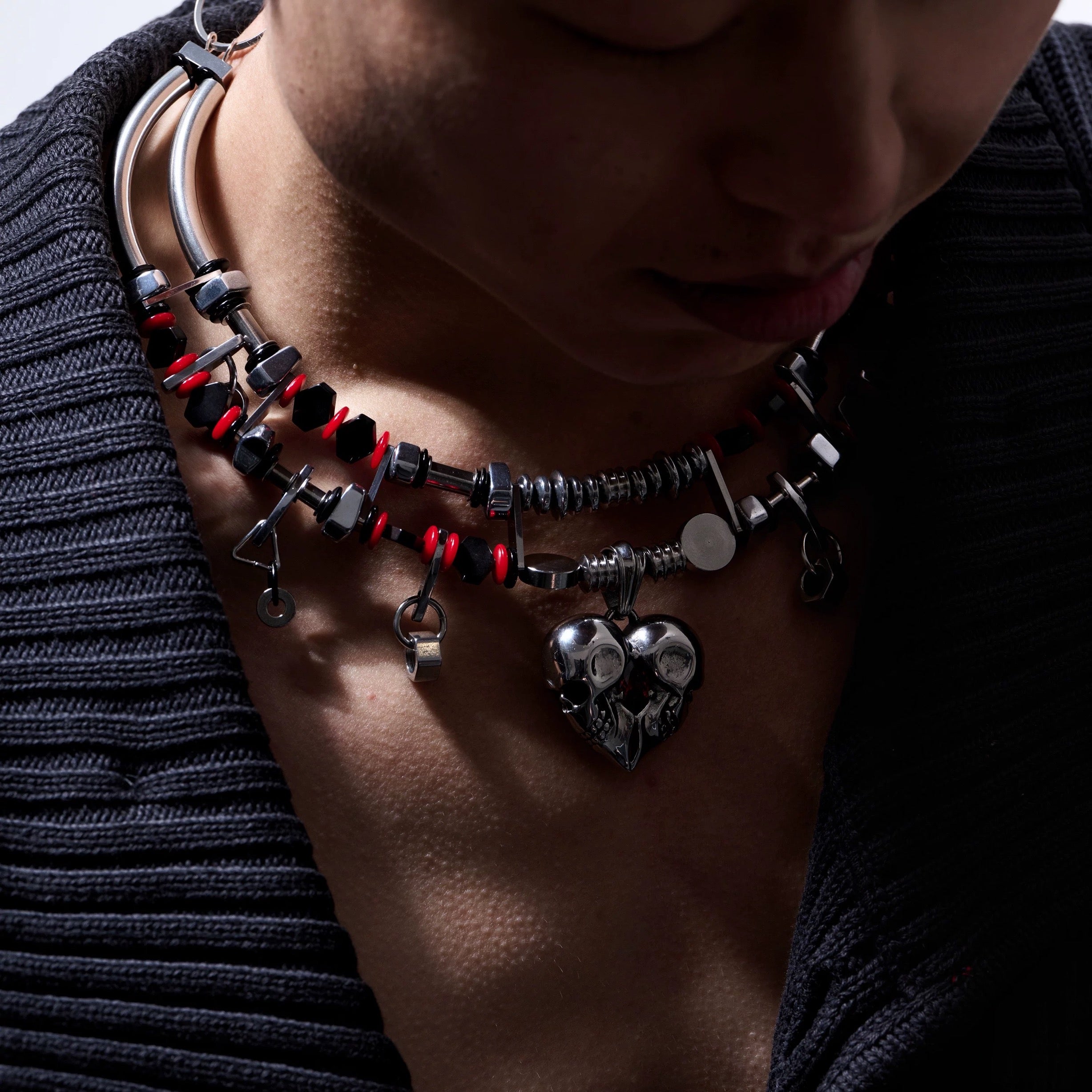 Twin Glint Necklace