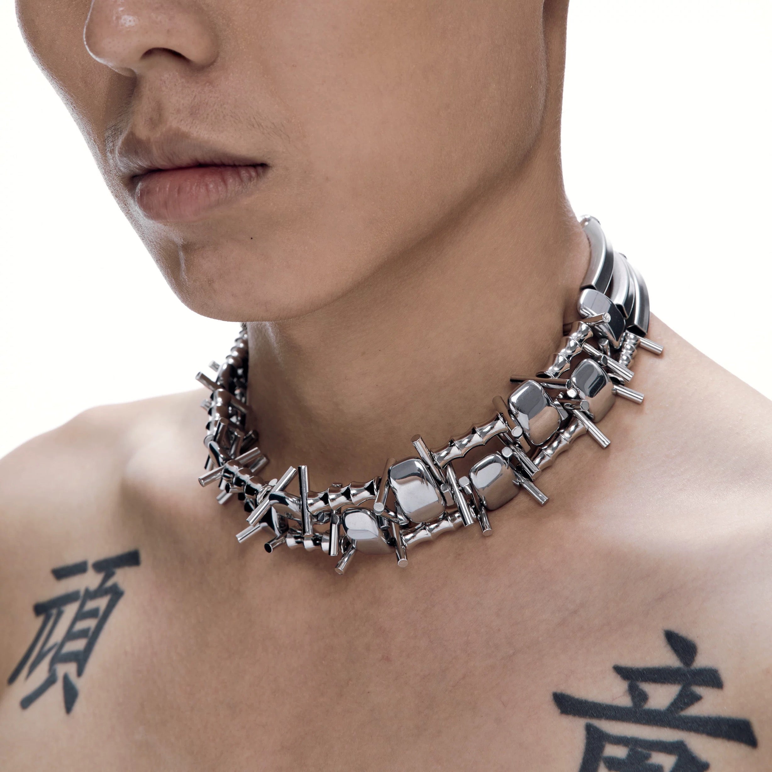 Glitch Blade Handmade Necklace